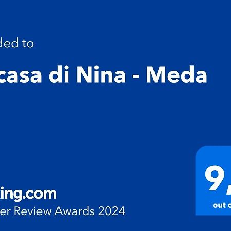 La Casa Di Nina - Meda 아파트 외부 사진